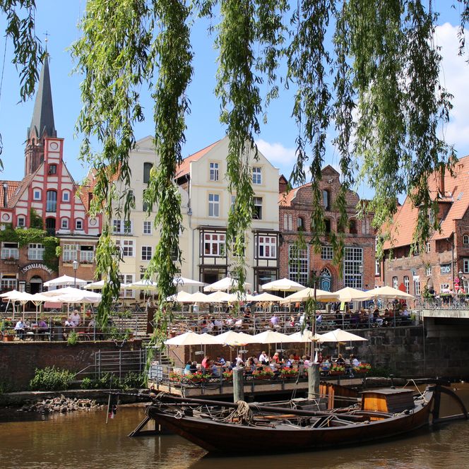 Der Stintmarkt in Lüneburg 