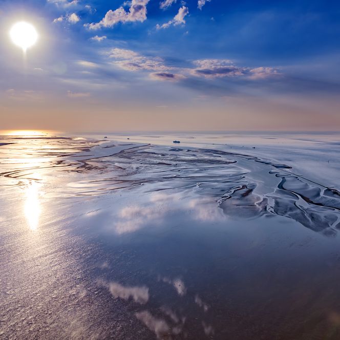 Cuxhaven Wattenmeer Elbmündung