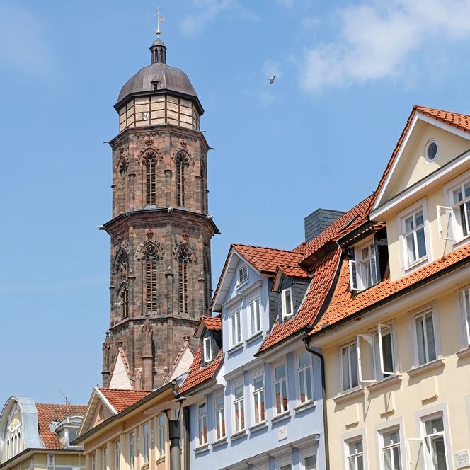 Turm der Jacobikirche in Göttingen