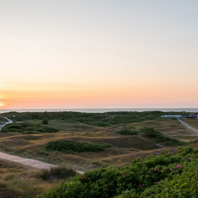Langeoog im Sonnenuntergang