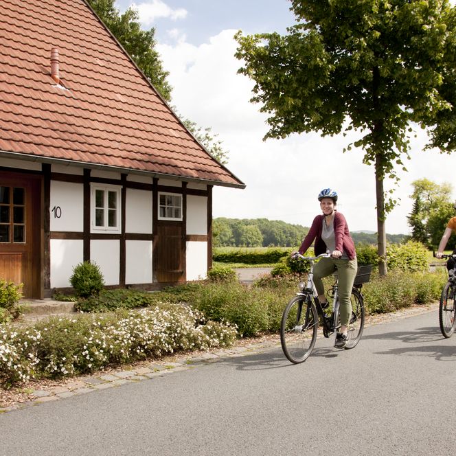 Radeln auf der Grenzgängerroute Teuto-Ems