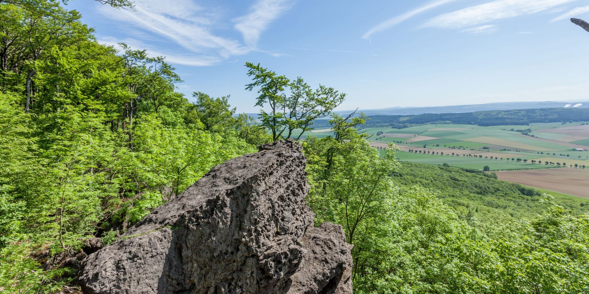 Ausblick Ith Hils Weg, © Tourismuszentrale östliches Weserbergland