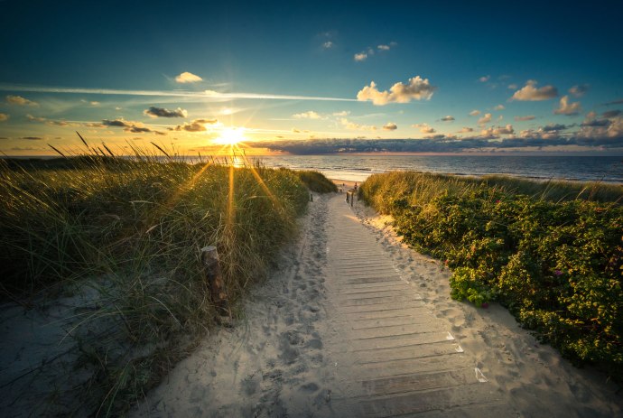 Summer evening Langeoog, © Tourismus-Service Langeoog/ Andreas Falk