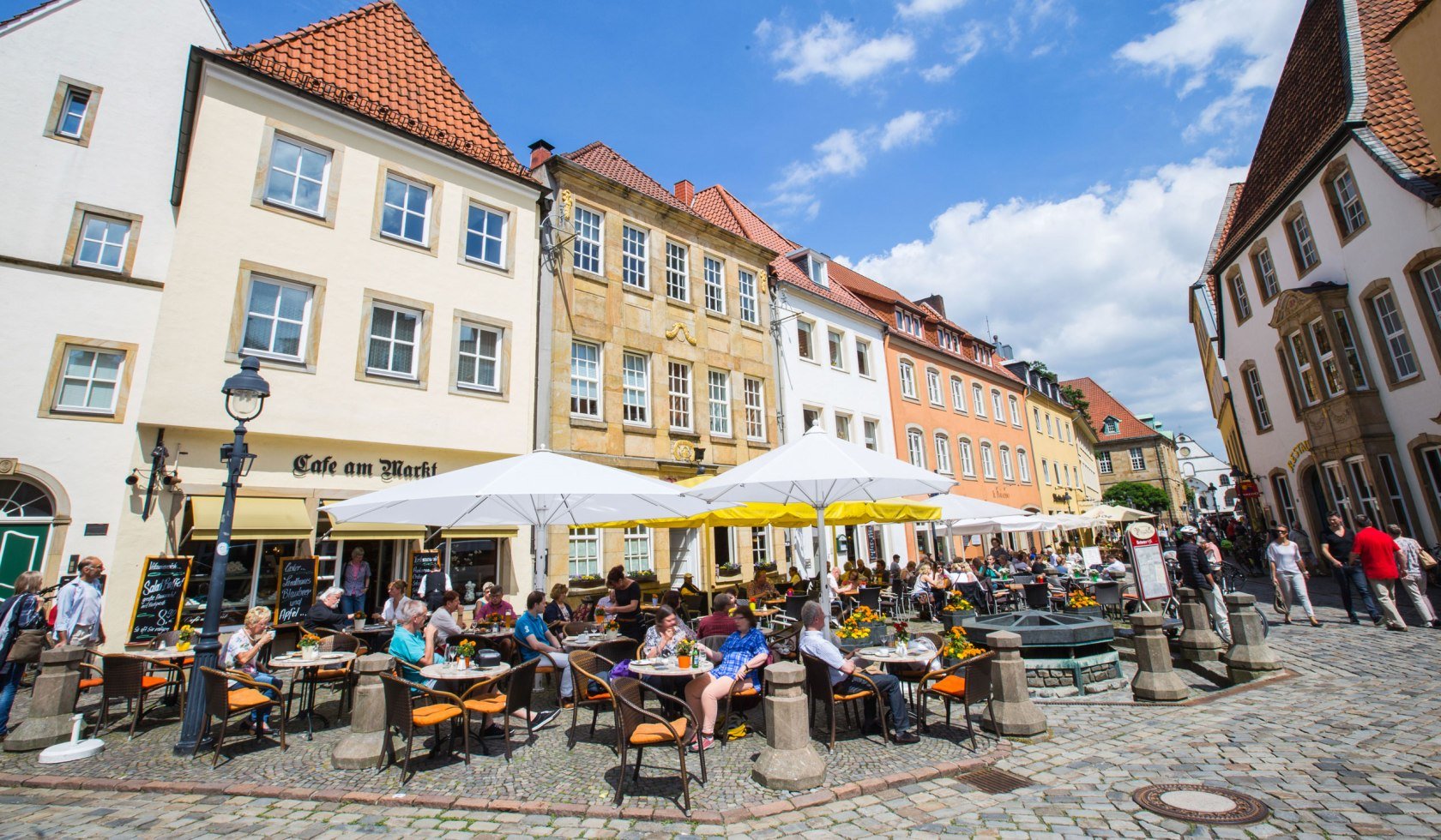 Osnabrücker Marktplatz, © Osnabrück-Marketing und Tourismus GmbH / next choice