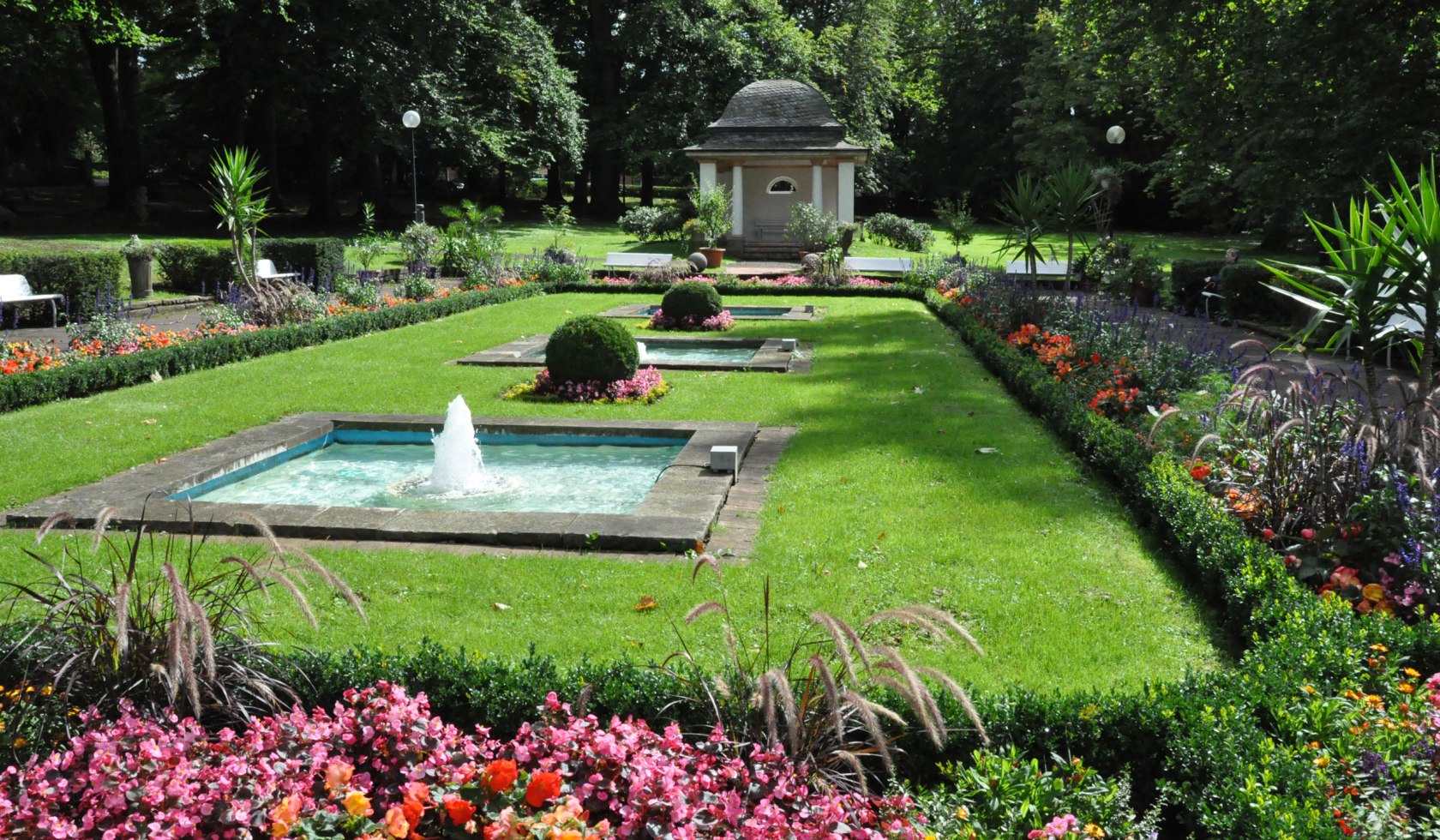 sun garden at the spa garden Bad Nenndorf, © Kur- und Tourismusgesellschaft Staatsbad Nenndorf mbH/ Carsten Finke