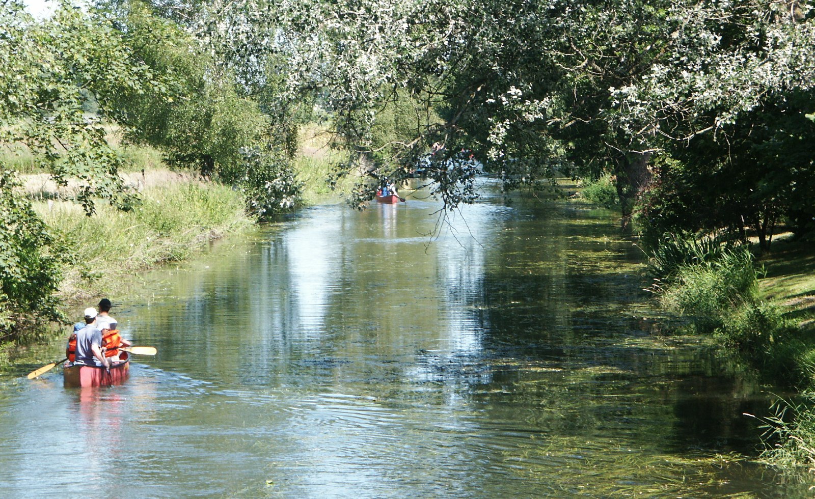 Paddler auf der Fuhse, © wito gmbh