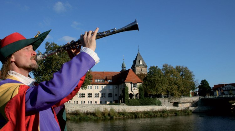 The Pied Piper of Hamelin at the Weser, © Hameln Marketing und Tourismus GmbH