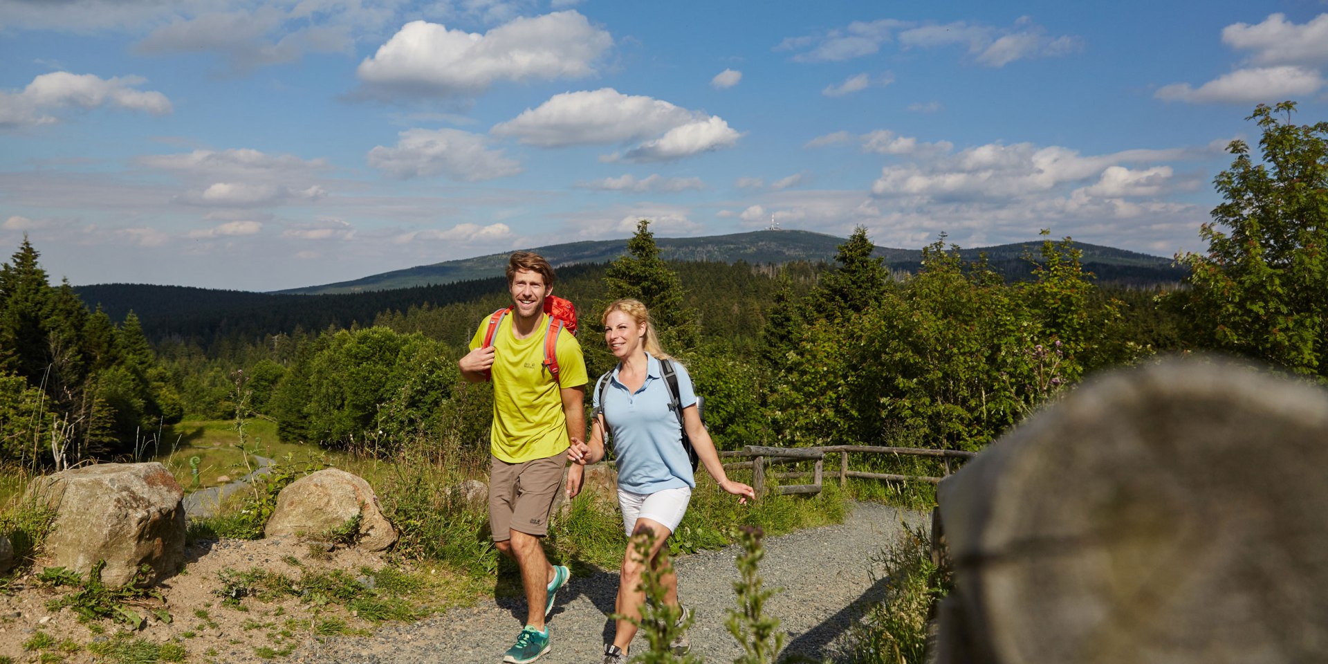 Hikers around Torfhaus in the Harz Mountains, © Harzer Tourismusverband/ M. Gloger