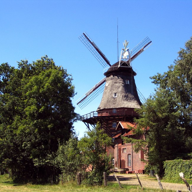 windmill Brockel, © TouROW / Udo Fischer