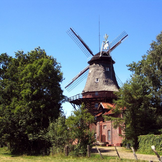 windmill Brockel, © TouROW / Udo Fischer