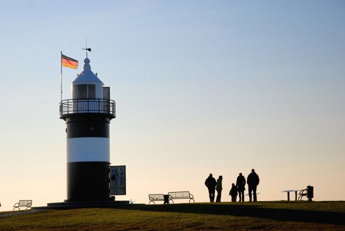 lighthouse Kleiner Preusse Wremen, © Cuxland-Tourismus, Bernd Schlüsselburg