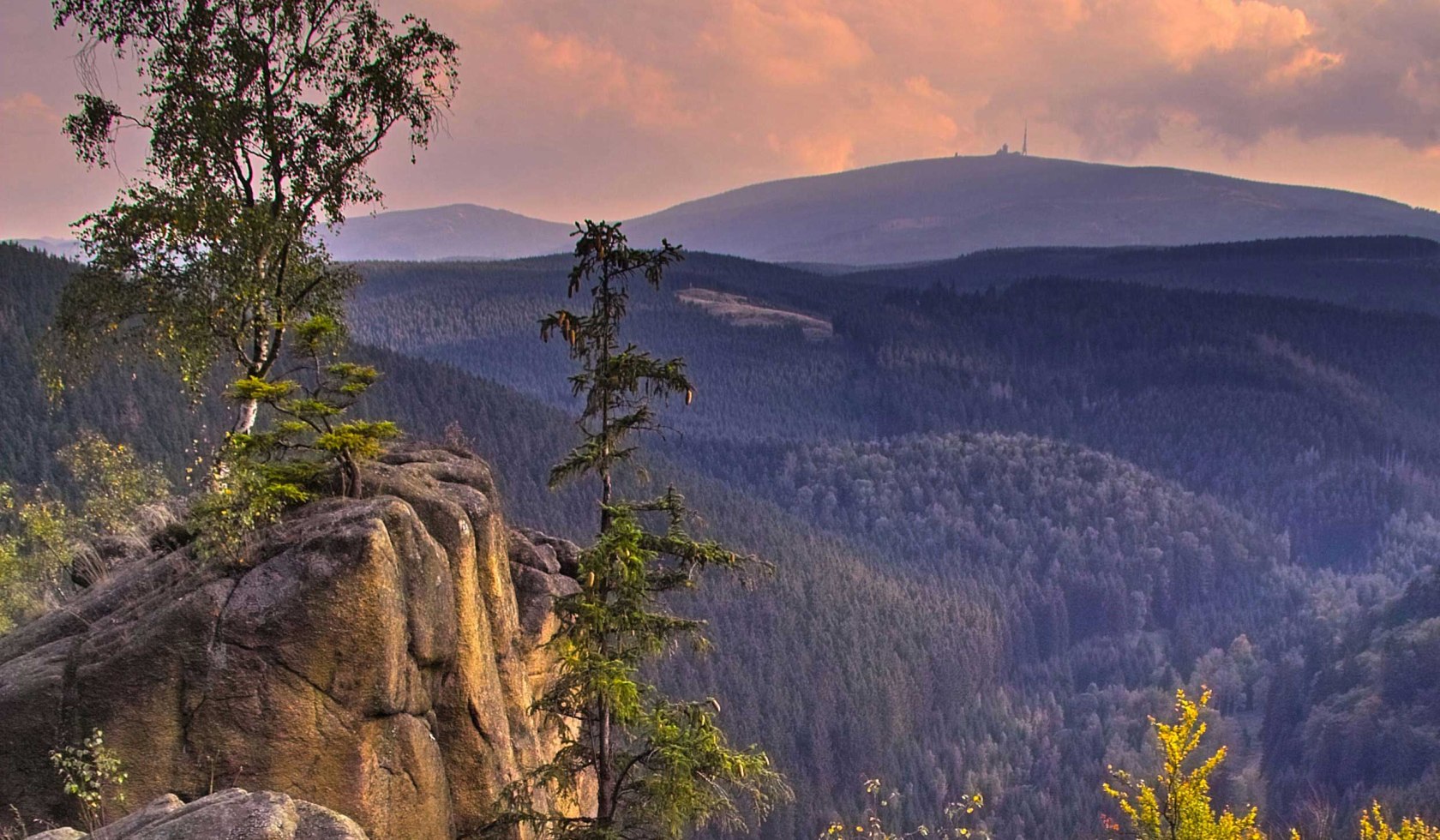 View from Rabenklippe, © Nationalpark Harz / Christian Wiesel