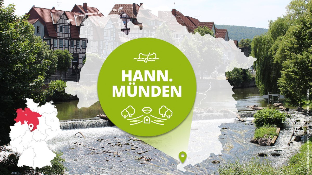 Map Hann Münden Map Hann Münden