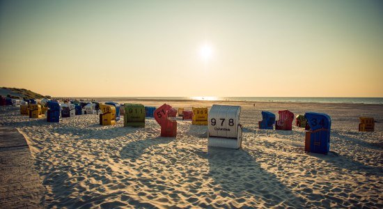 sunset on Juist, © Kurverwaltung Juist