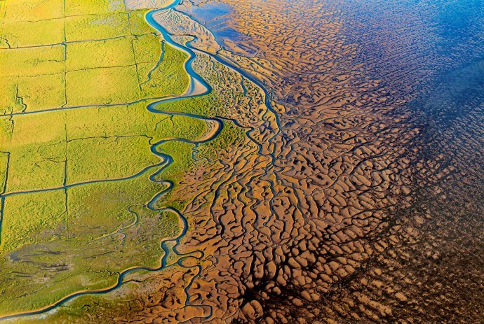 Wadden Sea World Heritage Aerial View, © Martin Elsen