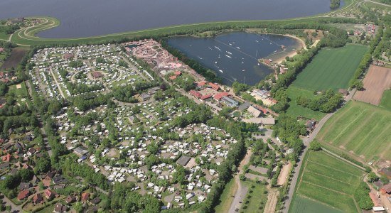Aerial view Alfsee holiday and recreation park, © Alfsee GmbH