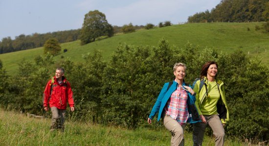 Hiking on the Weserbergland Route, © Weserbergland Tourismus e.V. / Markus Gloger