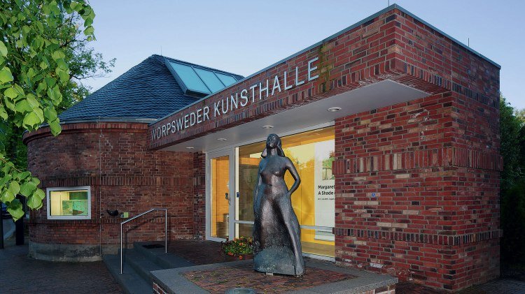 Exterior view of the Worpsweder art gallery, © Worpsweder Museumsverbund / Rüdiger Lubricht
