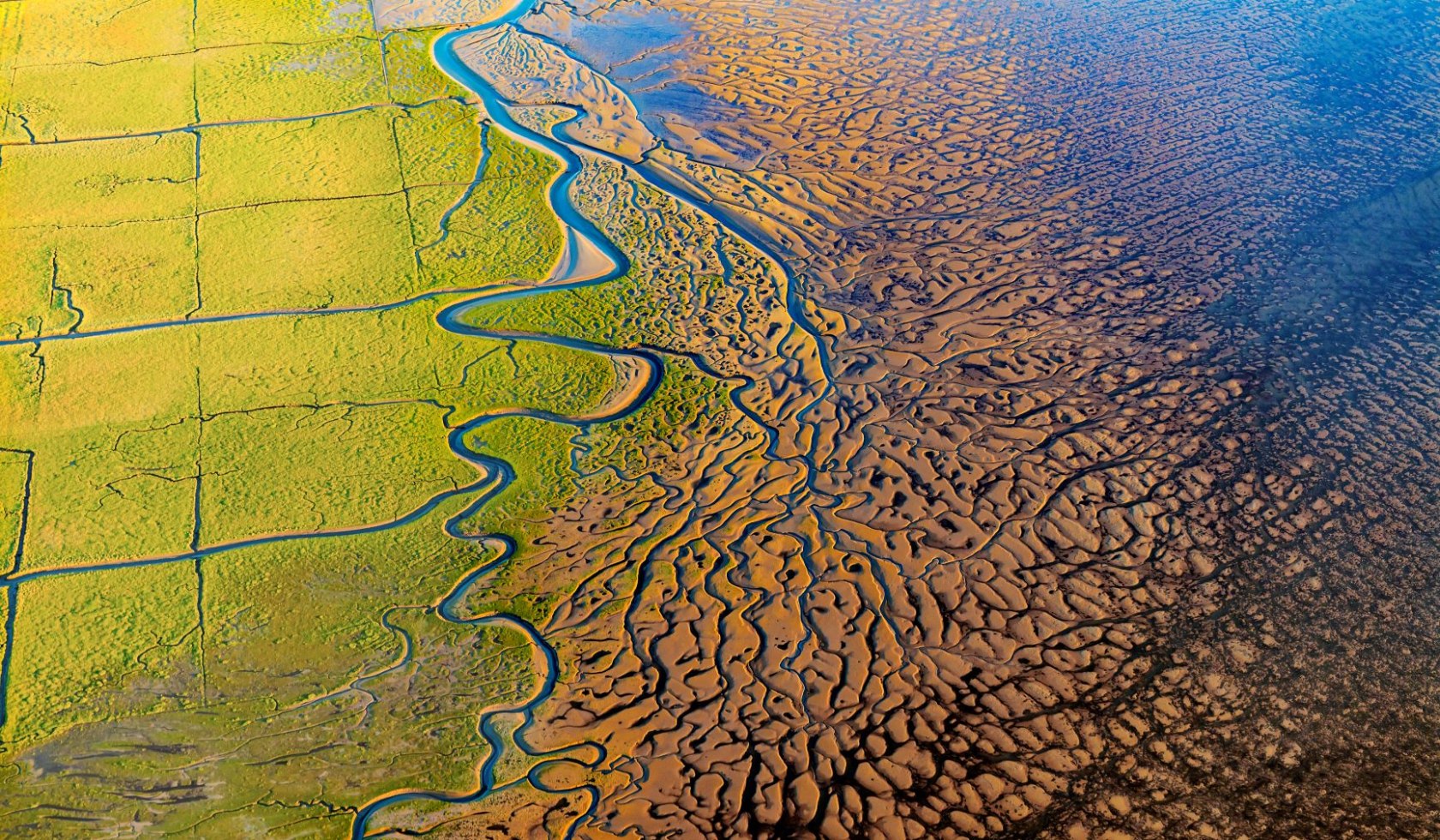 Wadden Sea World Heritage Aerial View, © Martin Elsen