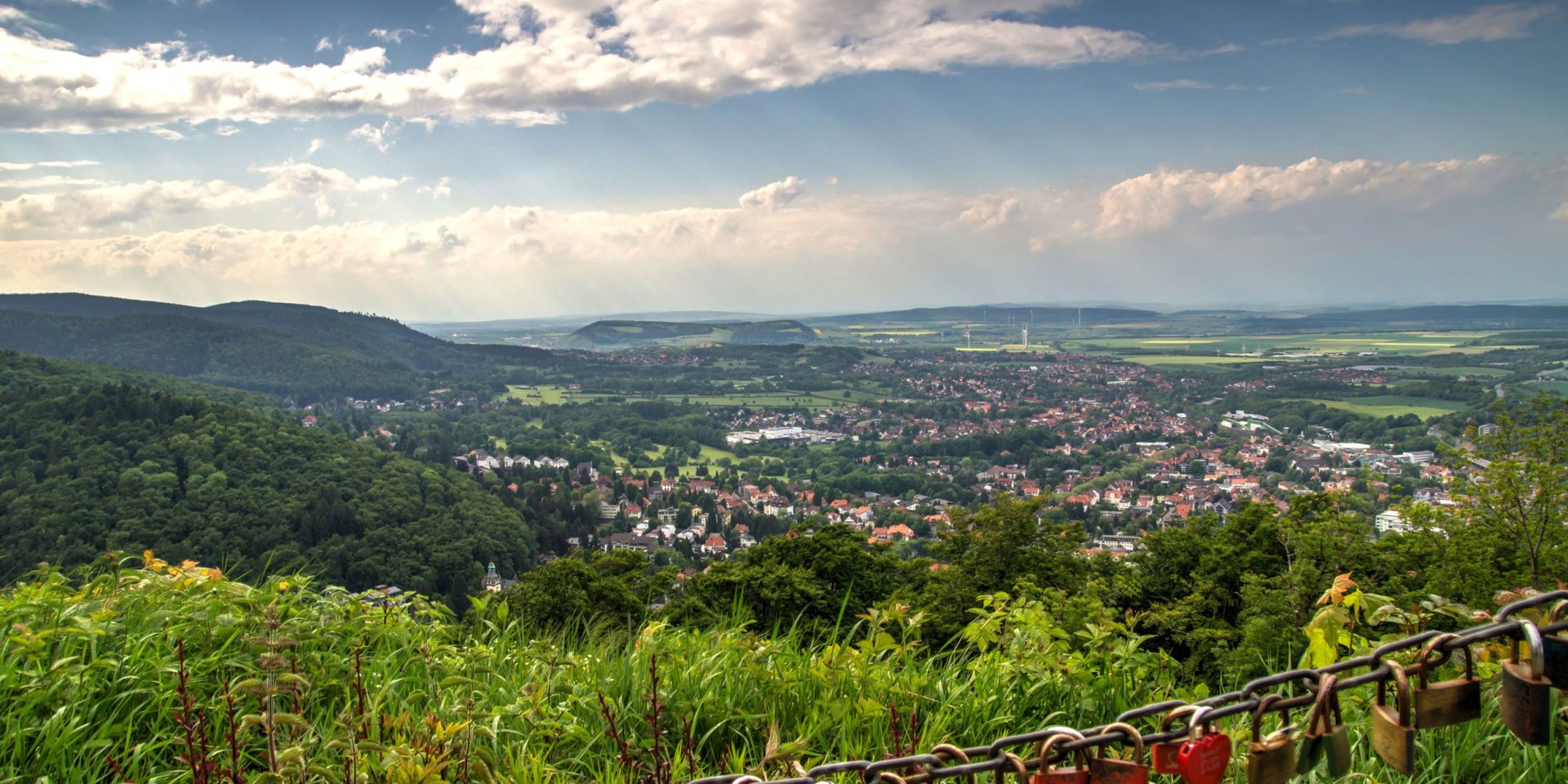 View from the castle hill, © Stadtmarketing Bad Harzburg