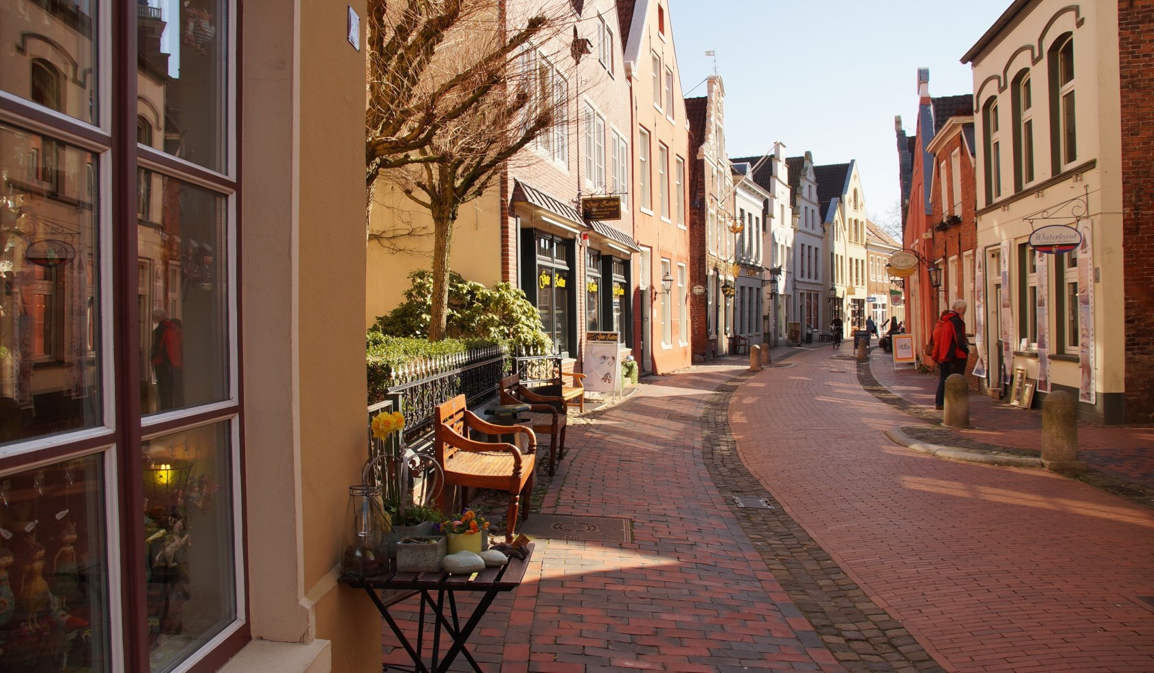 Rathaustraße in the oldtown of Leer, © Stadt Leer / S. Densow