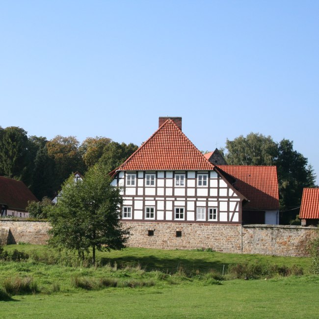 Kloster Loccum am Pilgerweg Loccum-Volkenroda, © Mittelweser Touristik GmbH