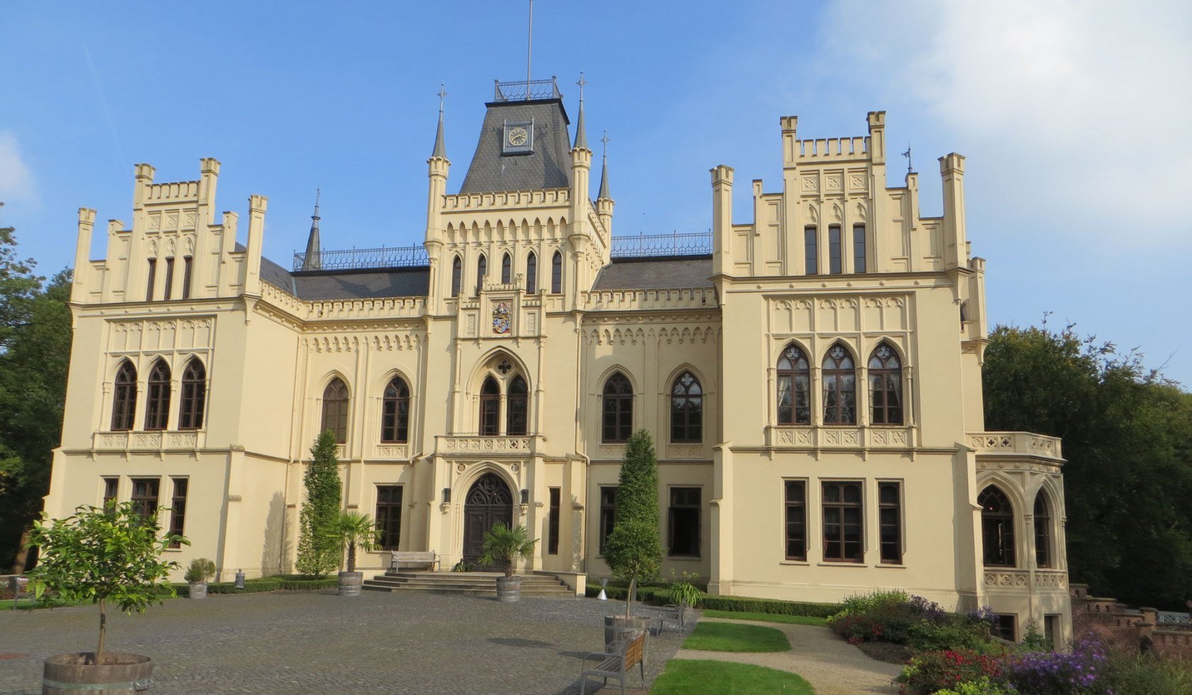 Schloss Evenburg Außenansicht, © Schloss Evenburg