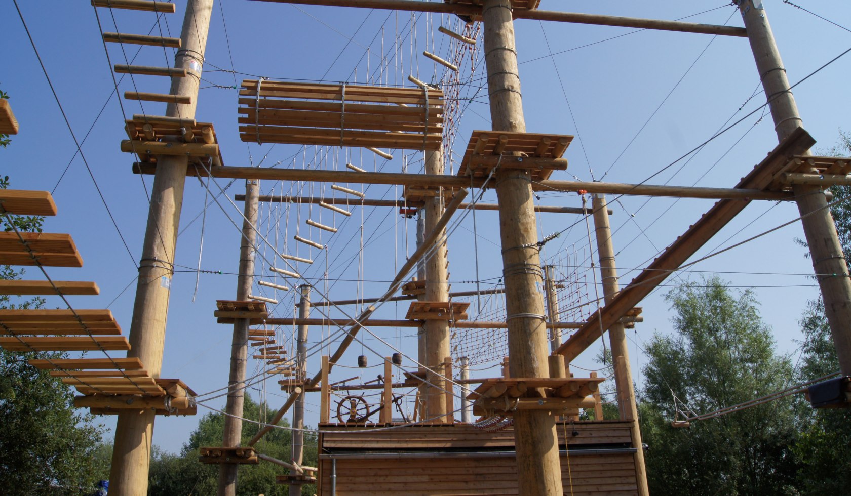 High ropes course Pirate Rock am Wietzesee, © Schattenspringer GmbH