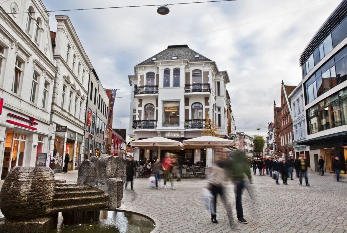 Oldenburg Pedestrian Zone, © Oldenburg Tourismus und Marketing GmbH / Verena Brandt