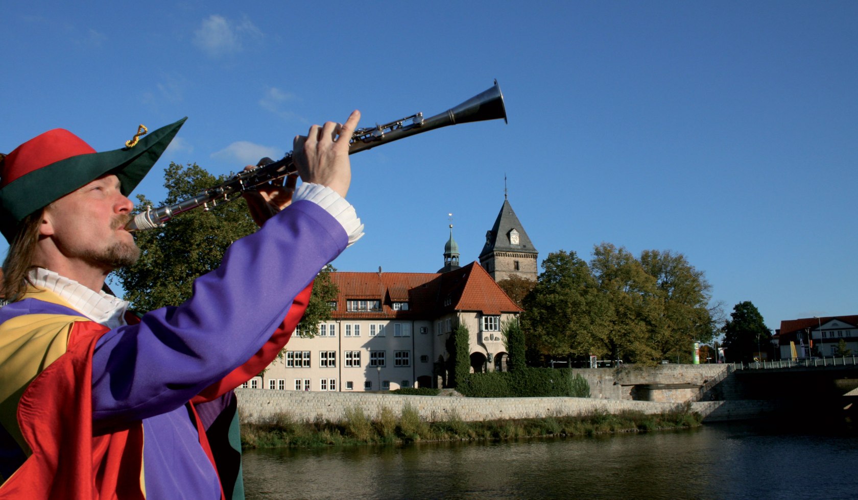 The Pied Piper of Hamelin at the Weser, © Hameln Marketing und Tourismus GmbH