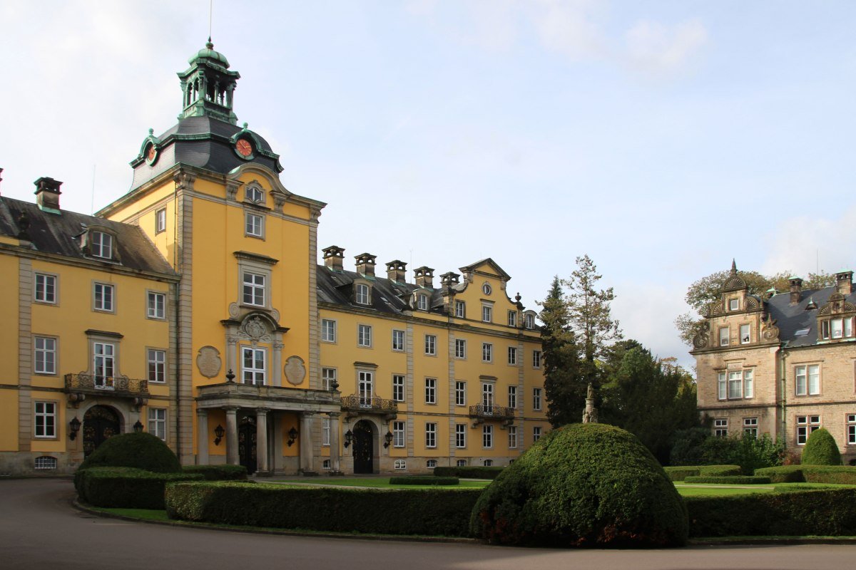 Bückeburg Castle from the frontal view, © Burgdame.de/ Eva Adamek