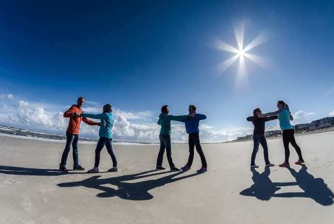 Klimatherapie am Strand EN, © Kulturverwaltung Wangerooge / Kees van Surksum