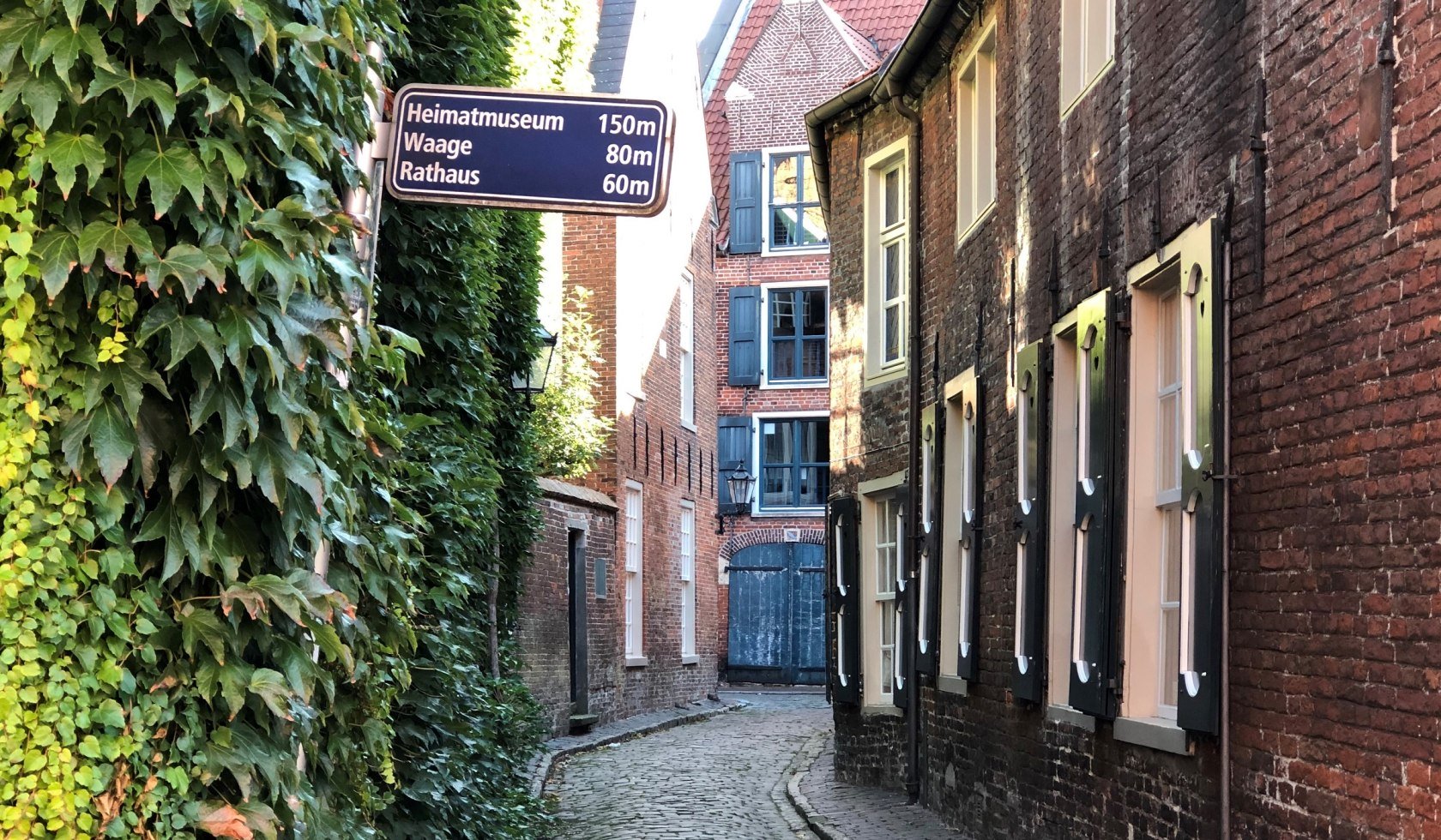 Wilhelminengang in the Oldtown of Leer, © Stadt Leer / S. Densow