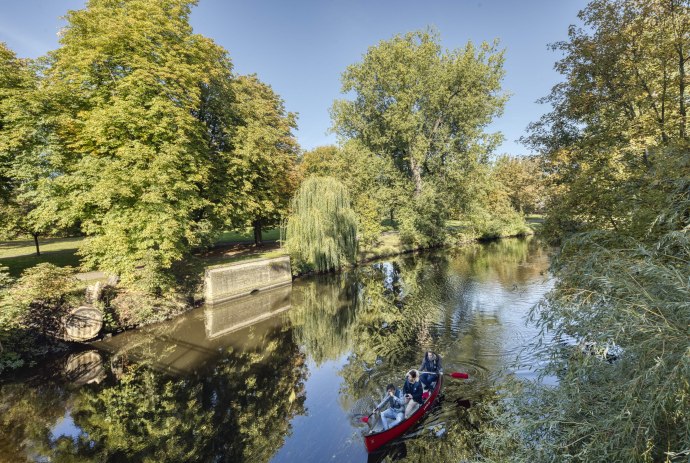 Canoe on the Oker, © Christian Bierwagen