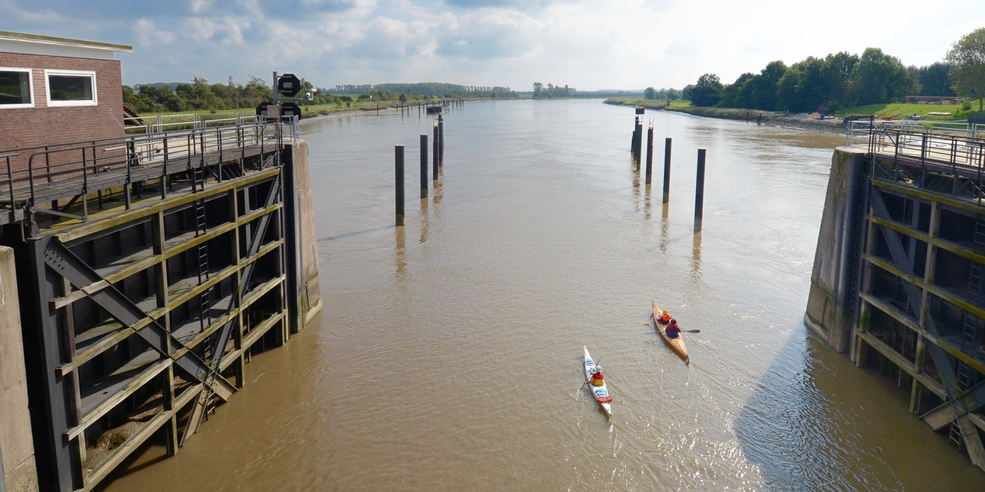 Ostesperrwerk, © Cuxland-Tourismus / Bernd Schlüsselburg