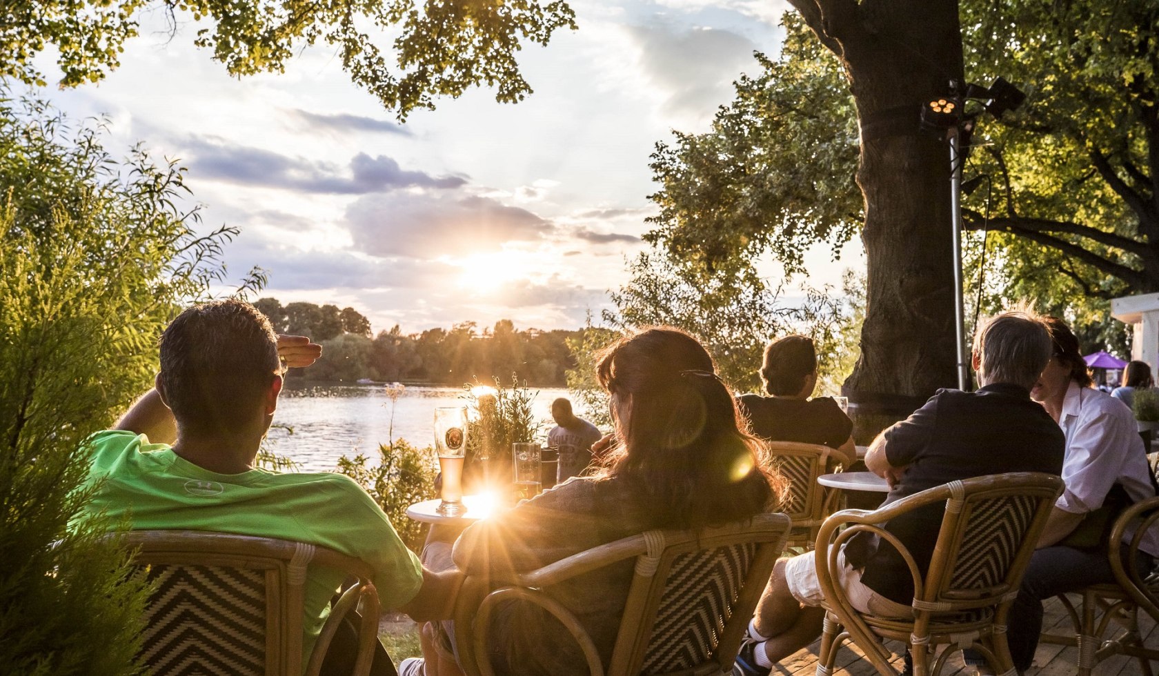  Beer garden at the Maschsee lake, © Hannover Marketing und Tourismus GmbH / Kevin Münkel