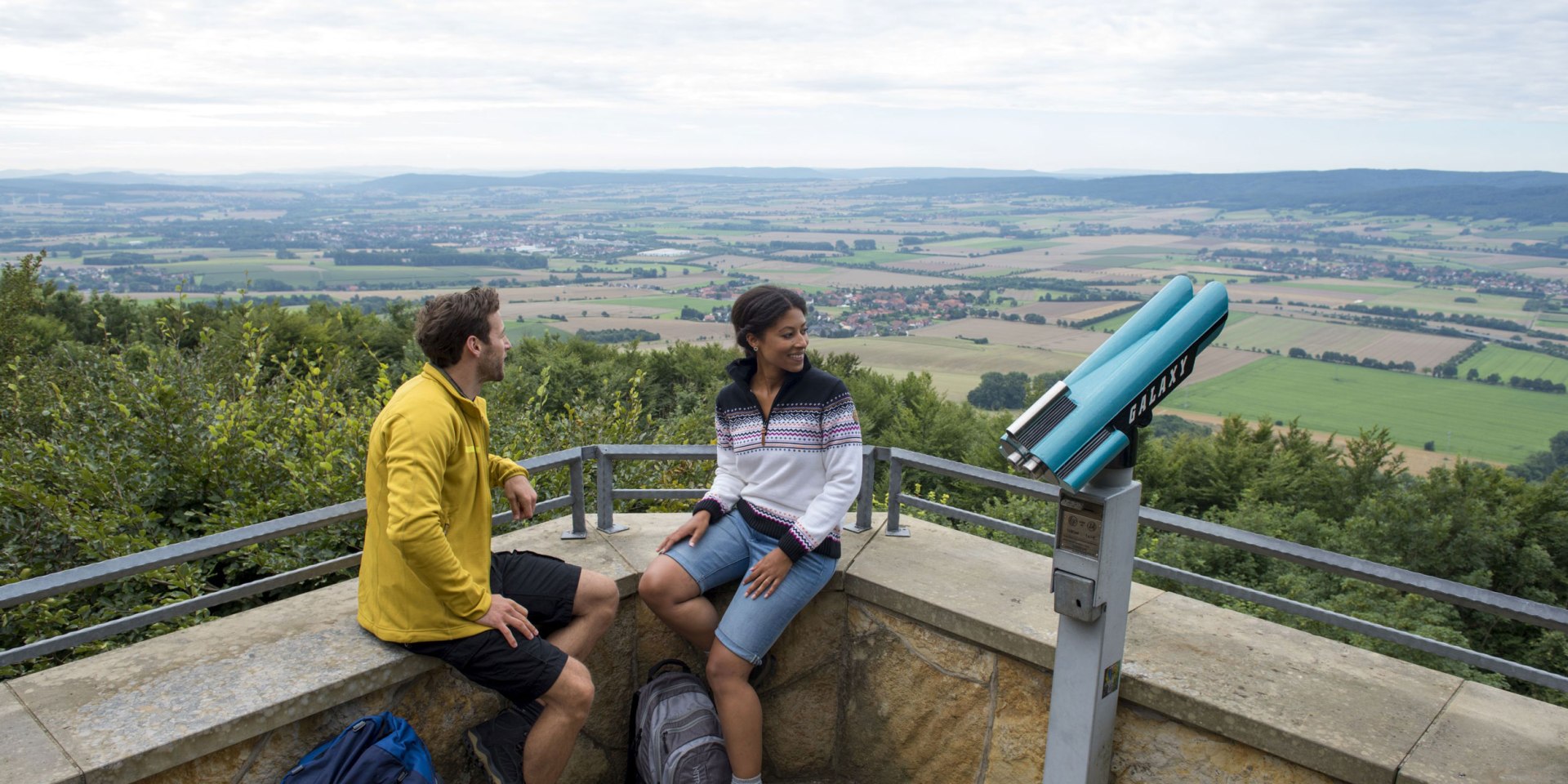 View at the Paschenburg EN, © Touristikzentrum Westliches Weserbergland / Jens König