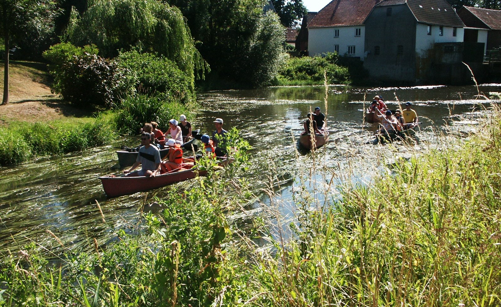 Paddler auf der Fuhse, © wito gmbh