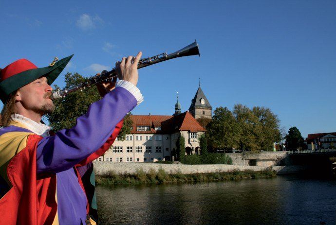The Pied Piper of Hamelin at the Weser, © Hameln Marketing und Tourismus GmbH
