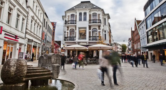 Oldenburg Pedestrian Zone, © Oldenburg Tourismus und Marketing GmbH / Verena Brandt