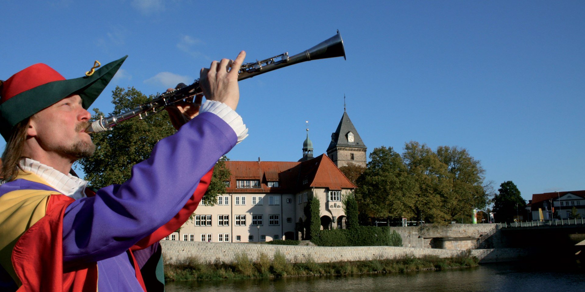 The Pied Piper of Hamelin at the Weser, © Hameln Marketing und Tourismus GmbH