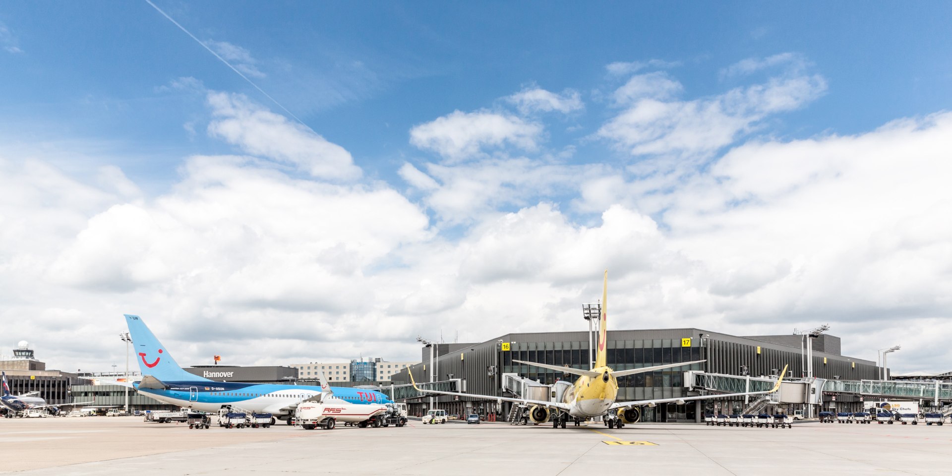 Vorfeldaufnahme, © Hannover Airport/ Marek Kruszewski