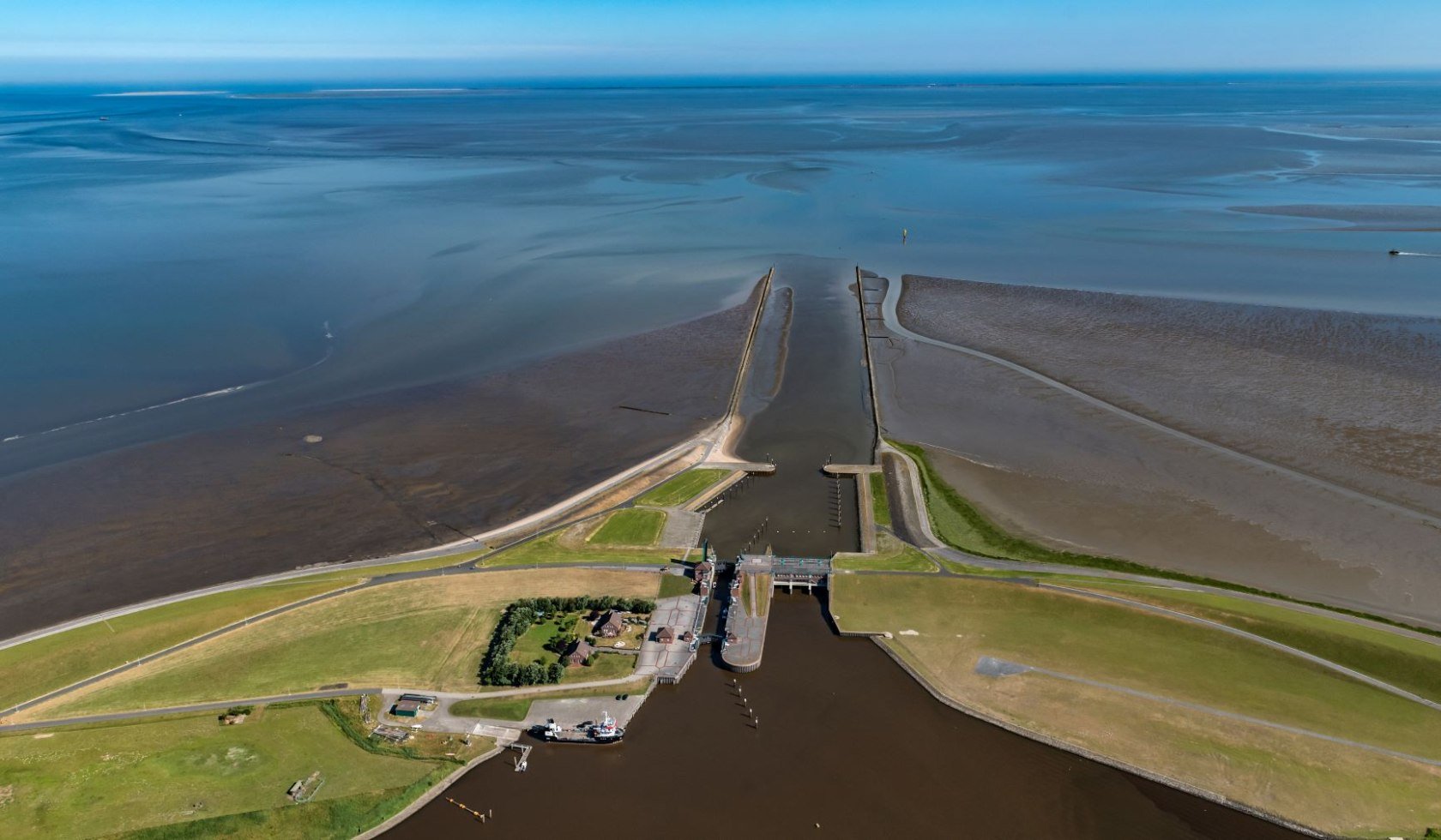 Greetsiel aerial view, © Martin Elsen