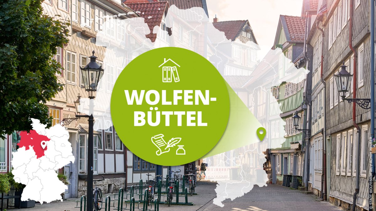 Map Wolfenbüttel Map Wolfenbüttel