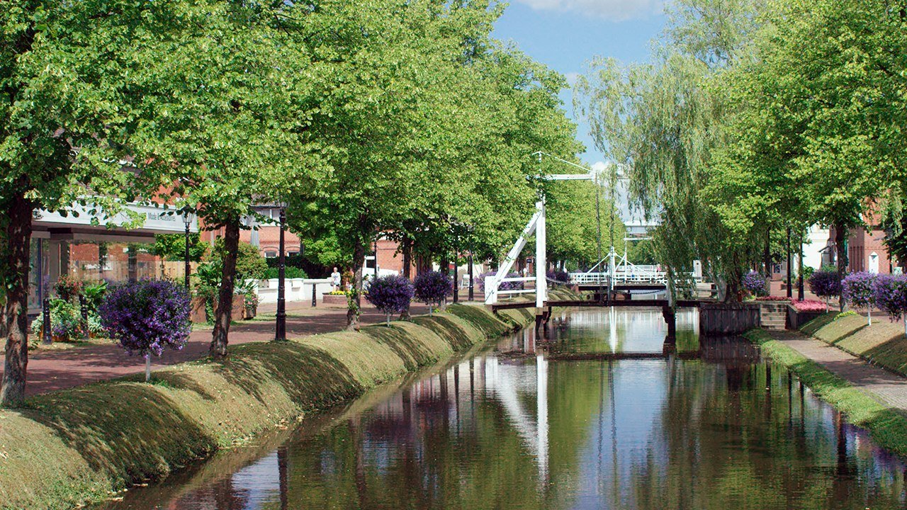 Canal in Papenburg, © Deutsche Fehnroute e.V.