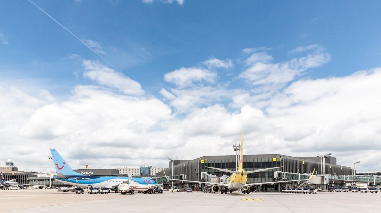 Vorfeldaufnahme, © Hannover Airport/ Marek Kruszewski