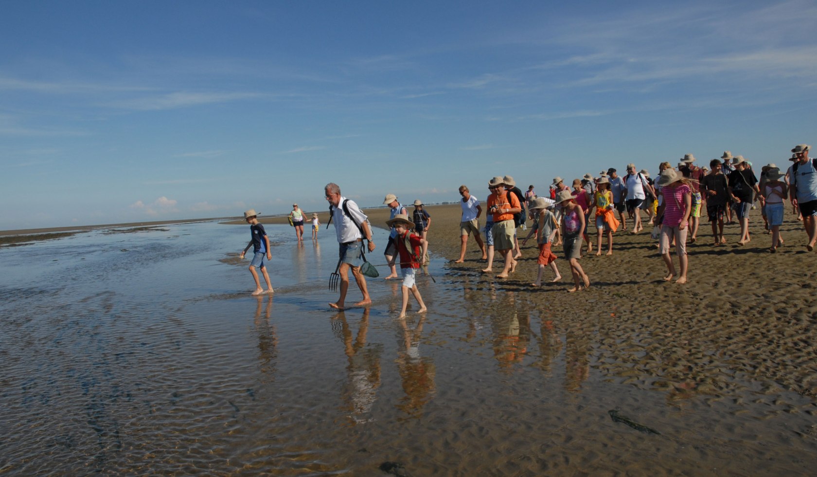 mudflat hiking tour, © Kurverwaltung Baltrum/ Sabine Hinrichs