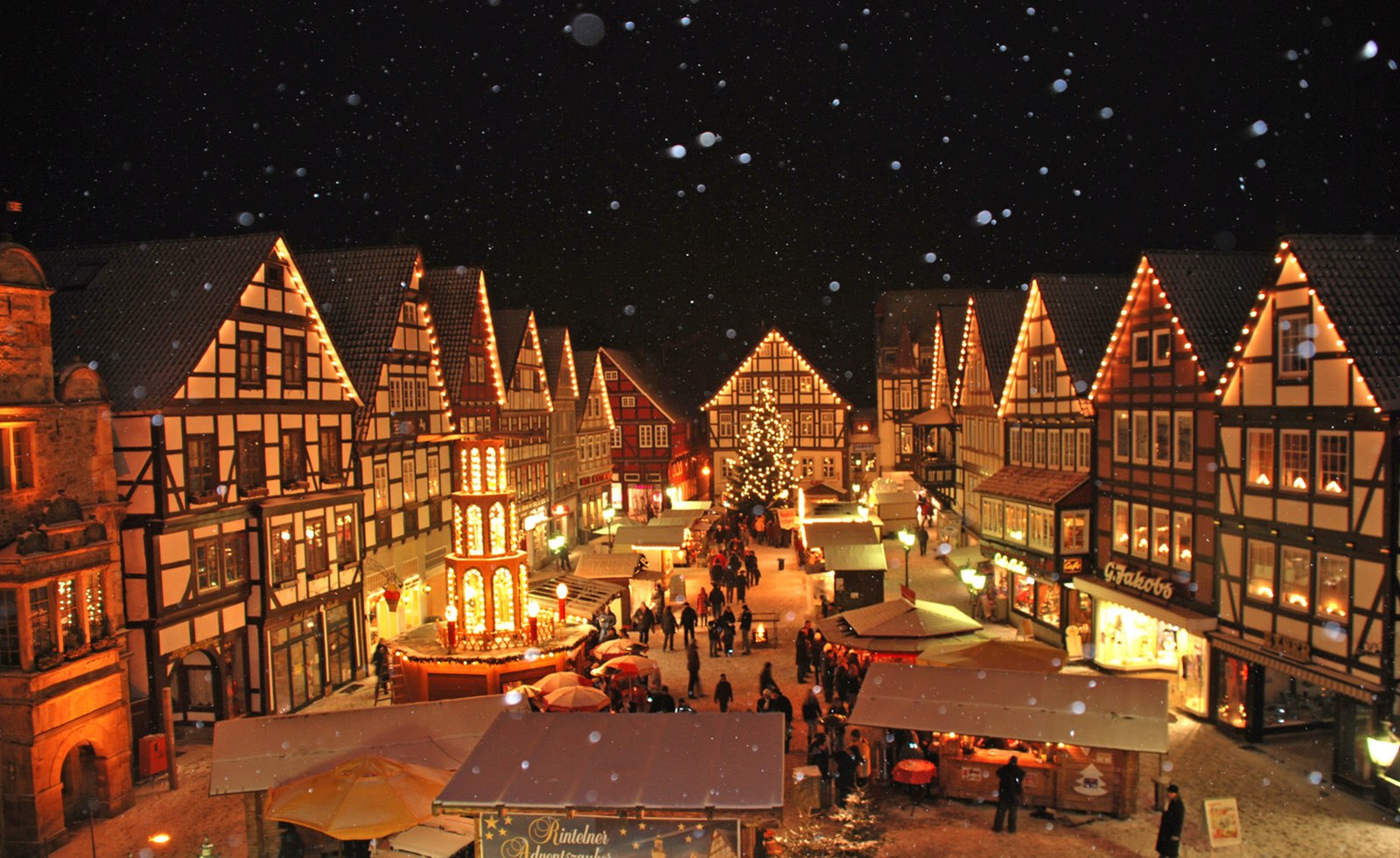 The Advent market in Rinteln, © Stadtverwaltung Rinteln