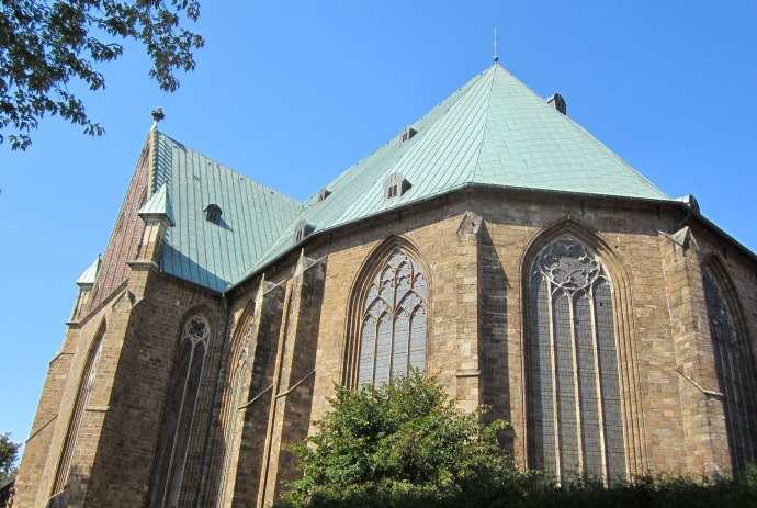 South side of the Verden Cathedral, © Stadt Verden / Mirco Guy