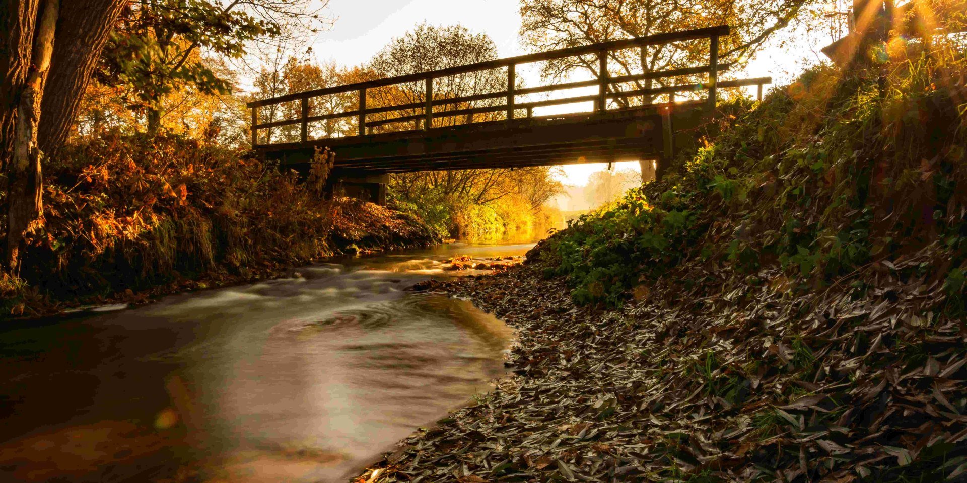 Bridge by the river, © Touristikverband Landkreis Rotenburg (Wümme) e.V. / Björn Wengler